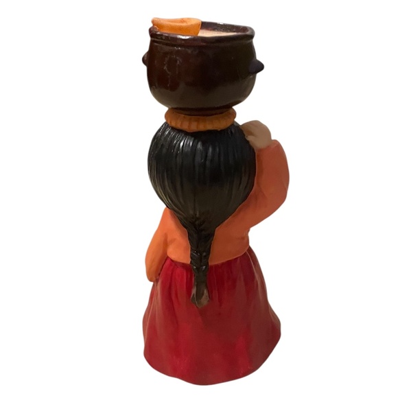 Set of 2 Vintage KOREART Figurines Boy and Girl - Hand-painted Asian Art Decor - Picture 5 of 8